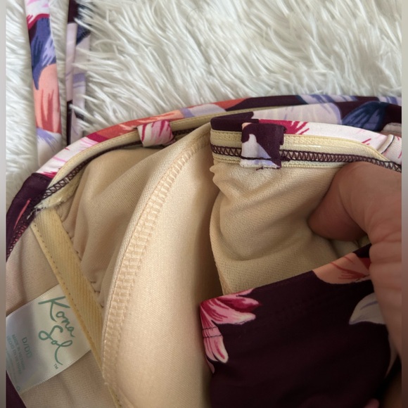 Kona Sol Bandeau Bikini Set - Picture 2 of 10